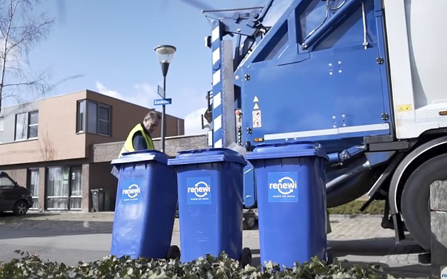 Circulaire Rolcontainer
