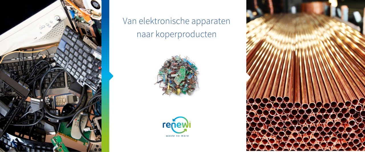 Van elektronische apparaten naar koperproducten